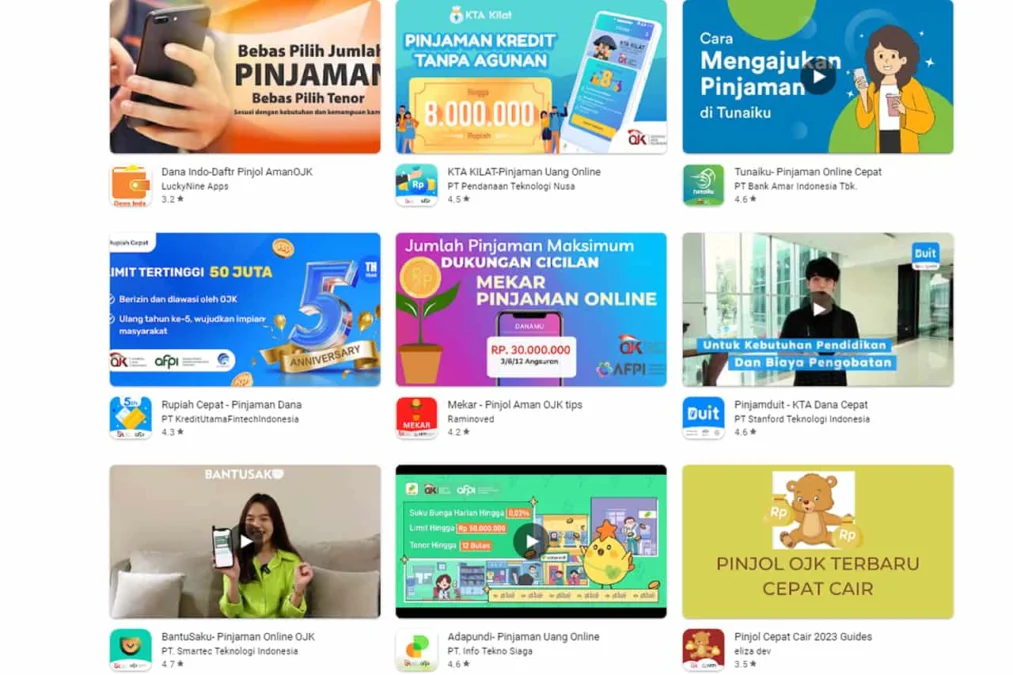 Berikut 5 Aplikasi Pinjaman Online Legal OJK 2023!