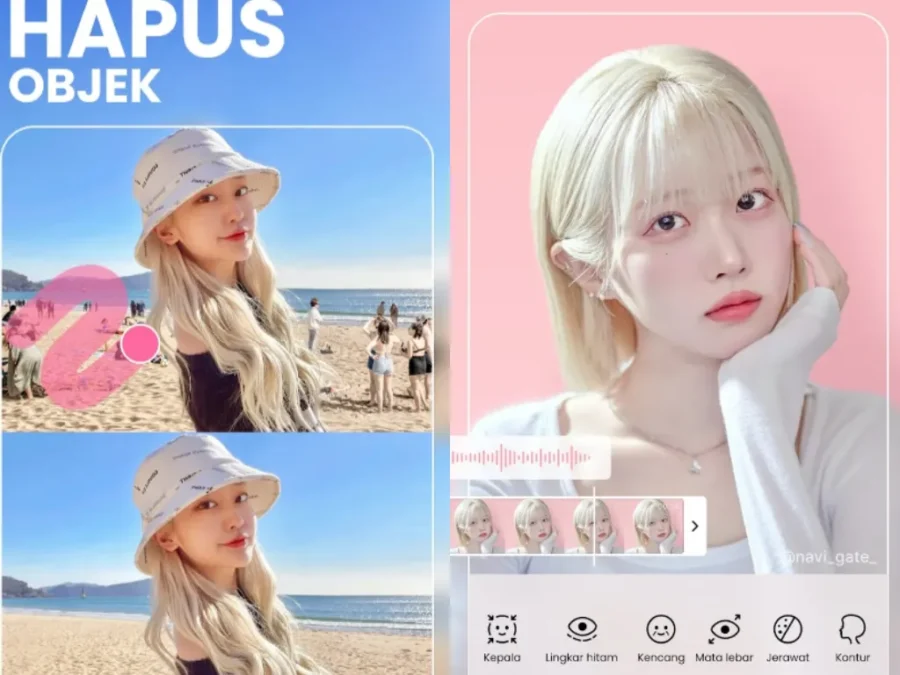 Aplikasi Edit Foto Wajah Glowing, Cek 5 Aplikasi di Bawah Ini/ Kolase Google Play Store/ BeautyPlus