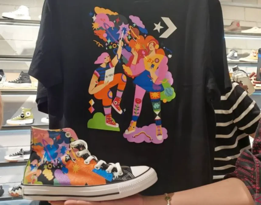 Kolaborasi Converse dengan Seniman Ciptakan Karya untuk Gen Z