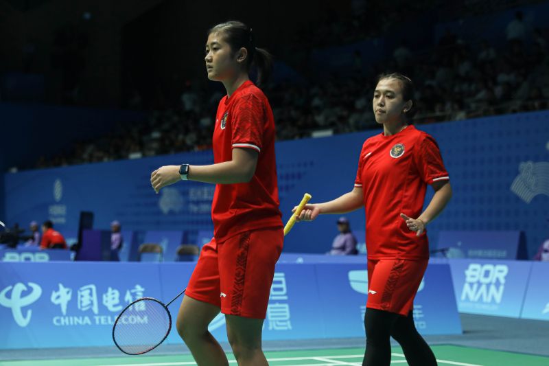 Kalah dari Pasangan China, Febriana/Amalia Berhasil Gagal Melaju ke Babak 16 Besar Cabor Bulu Tangkis Ganda Putri Asian Games 2022