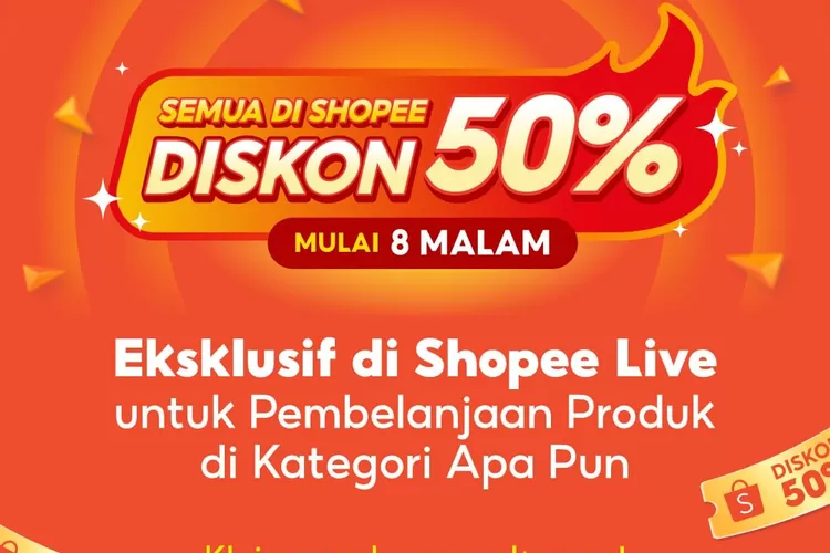 Tips Mendapatkan Voucher di Shopee Live, Gratis Ongkir dan Diskon 50 Persen Terbaru