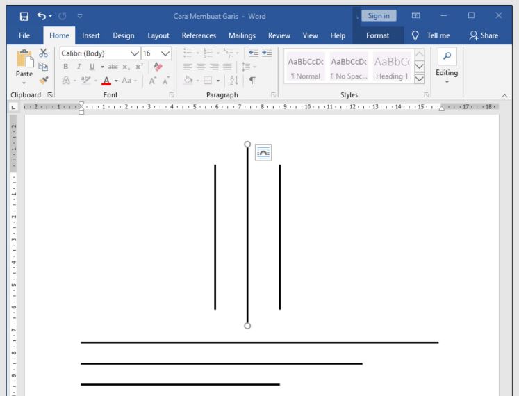 Cara Membuat Garis di Word dengan Mudah, Dijamin Rapi