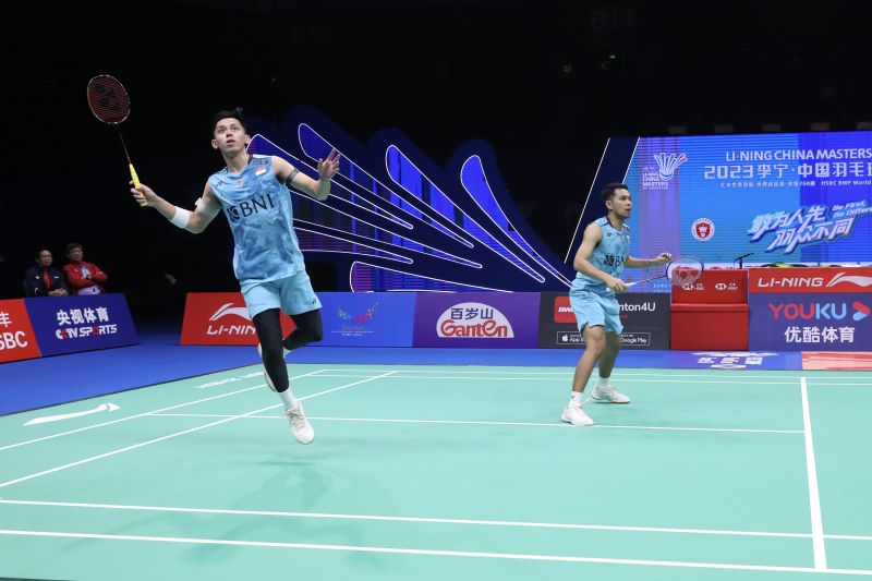 Meski Diawali dengan Laga Ketat, Fajar/Rian Berhasil Melaju ke 16 Besar China Masters 