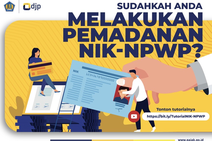 Berikut penjelasan mengapa harus lakukan validasi NIK jadi NPWP, begini tujuannya/ djponline.pajak.go.id