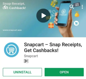 Aplikasi penghasil uang Snapcart menawarkan kemungkinan menghasilkan uang hanya dengan mengunggah struk belanja