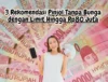 3 Rekomendasi Pinjol Tanpa Bunga Limit Rp80jt, Penasaran?