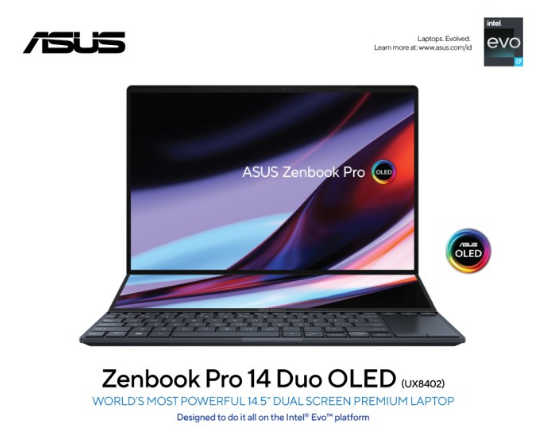 Laptop Asus Zenbook Pro 14