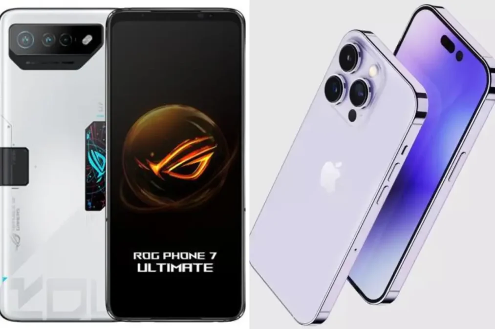 Perbandingan Kecepatan Asus ROG Phone 7 Ultimate vs iPhone 14 Pro