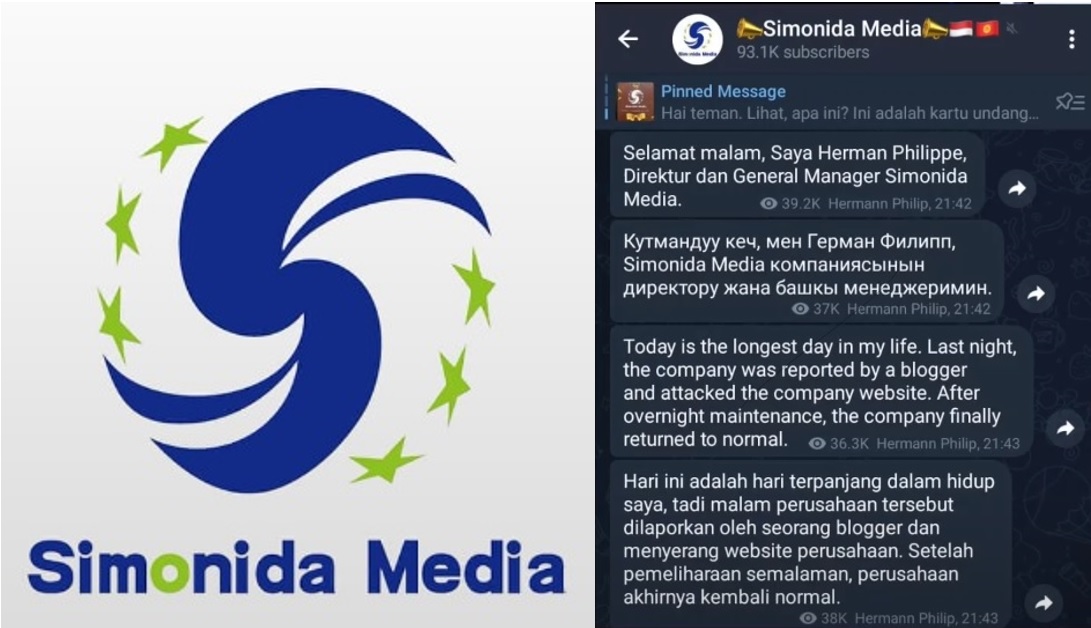 Pesan Leader Media Simonida