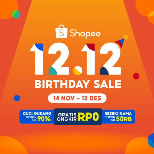 Serunya Belanja Akhir Tahun di Shopee: Live Streaming, Diskon Murah, dan Promo Heboh 12.12 Birthday Sale!