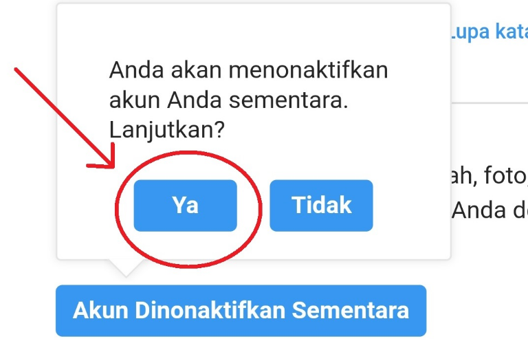 Cara Menonaktifkan Akun Instagram Sementara