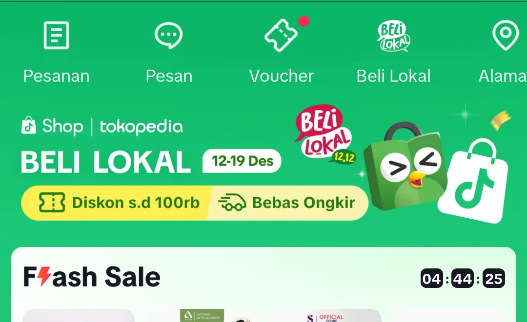 TikTok Shop dan Tokopedia Berkolaborasi, Dibuka saat Harbolnas 12.12/ Tangkap Layar TikTok