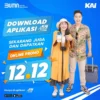 KAI Promo 12.12!! Tiket Lebih Murah dari Harga Ramen