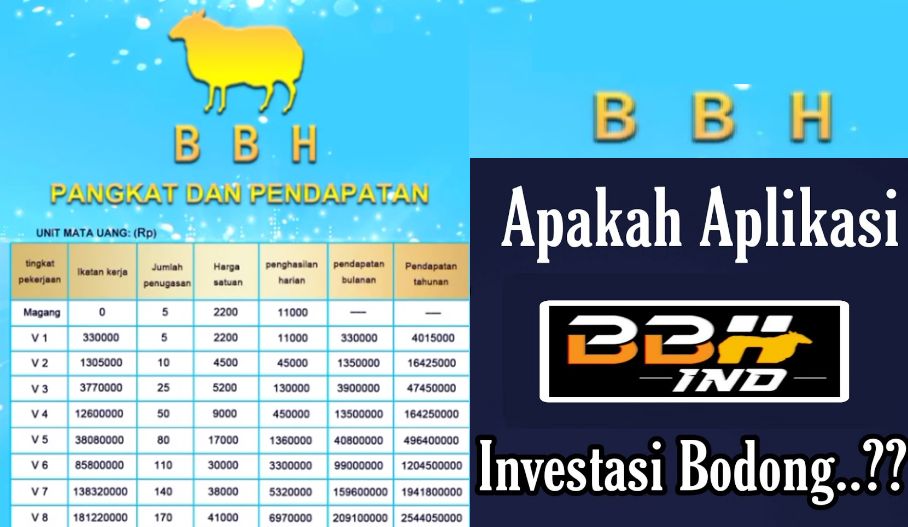 Penjelasan Resmi Aplikasi Investasi BBH yang Viral Penipuan dengan Skema Ponzi