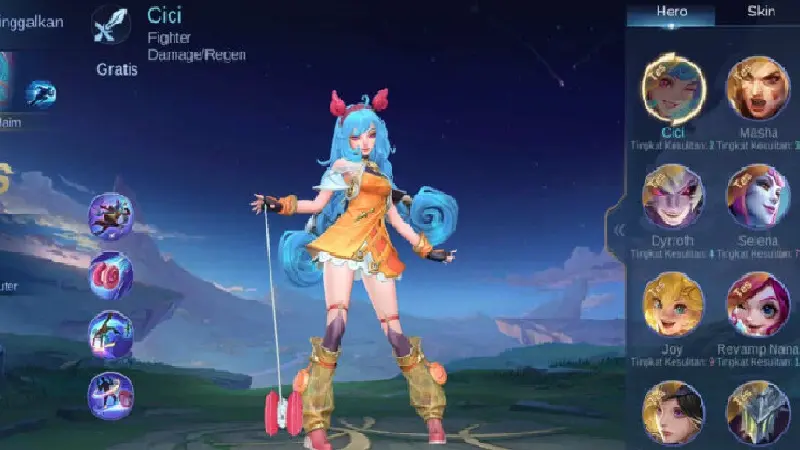 Hero Cici MLBB: Rincian, Skill, dan Tanggal Rilisnya