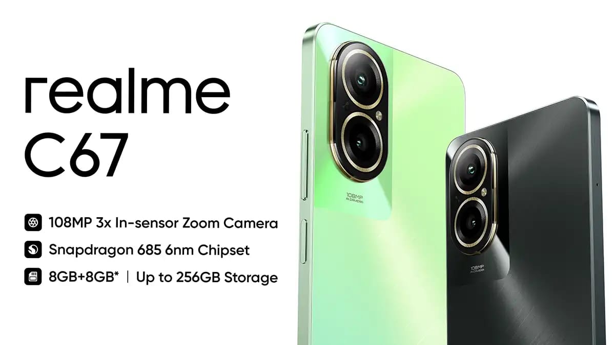 Bocoran Spesifikasi Realme C67 yang Akan Hadir 19 Desember Bocoran Spesifikasi Realme C67 yang Akan Hadir 19 Desember