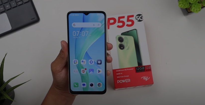 Ponsel Terbaru Itel P55 5G! Koneksi Cepat, Harga Terjangkau, dan Fitur Unggul