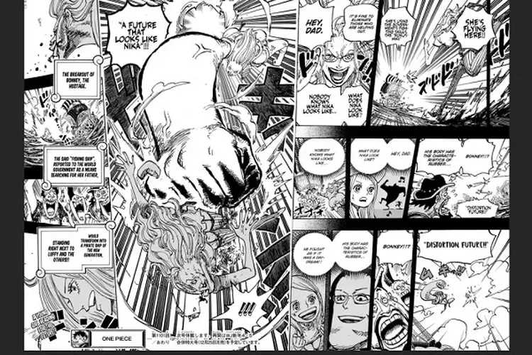 One Piece 1101: Potensi Luar Biasa Buah Iblis Bonney dan Harapan Penyelamatan Kuma