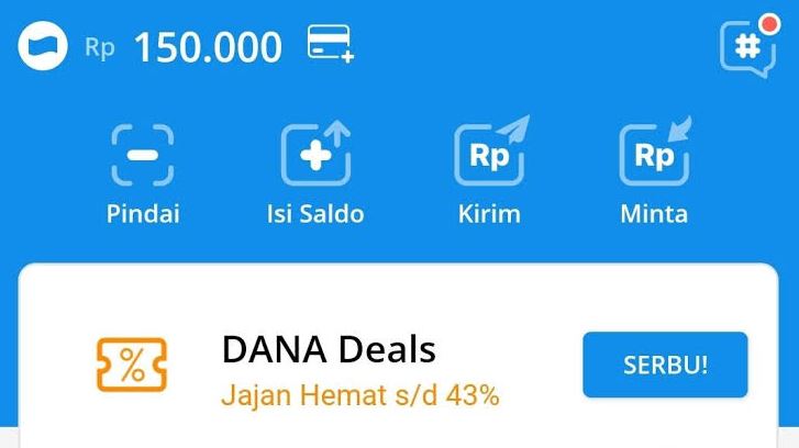 Cara Pinjam Saldo DANA Rp100 Ribu di Aplikasi DANA