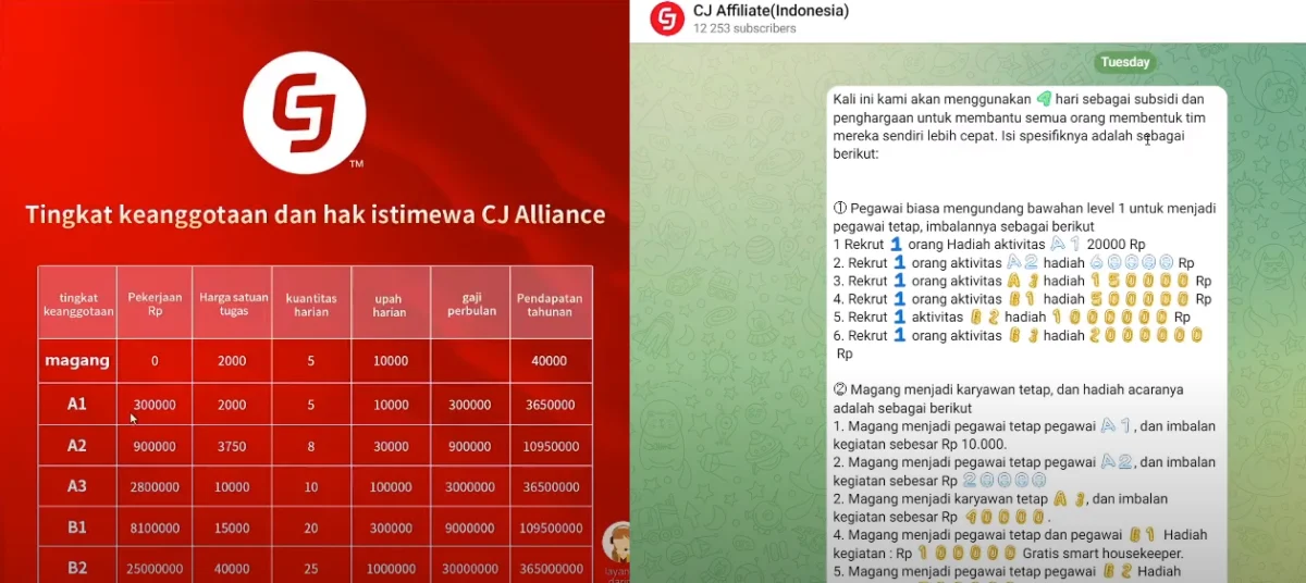 Apakah Aplikasi CJ Affiliate Terpercaya atau Hanya Modus Penipuan?