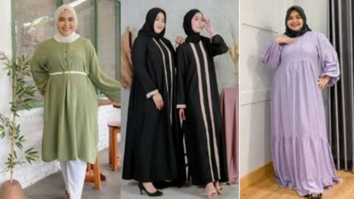 Beberapa fashion baji lebaran untuk yang memiliki tubuh berisi