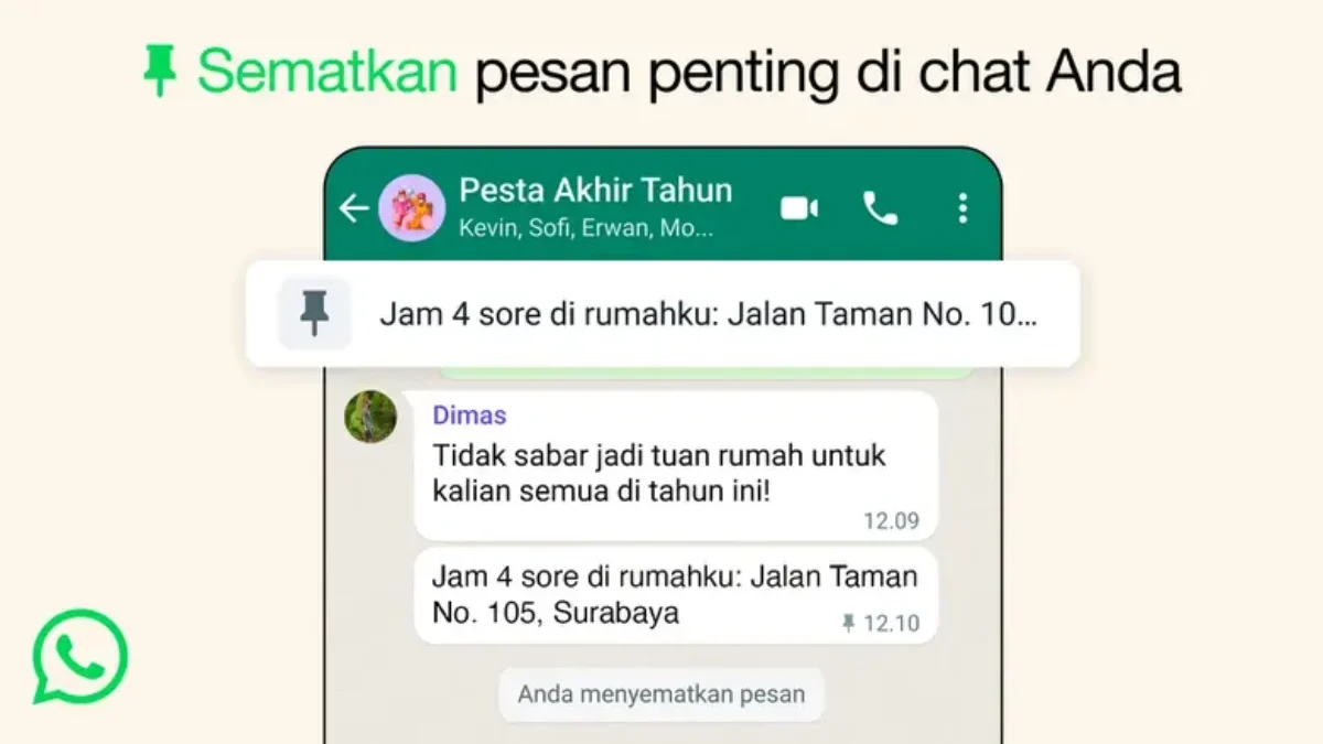 WhatsApp Siapkan Fitur Baru: Sematkan Pesan Lebih Banyak dalam Obrolan