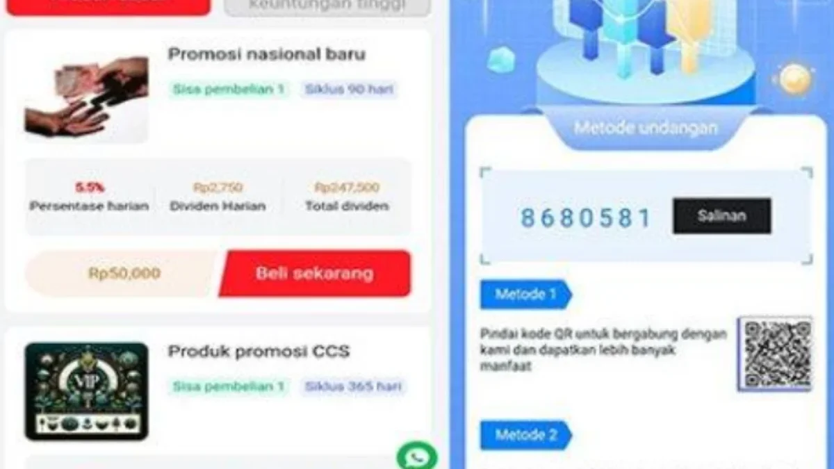 Waspada! Investasi Bodong Aplikasi CCS Compleo dengan Modus Baru