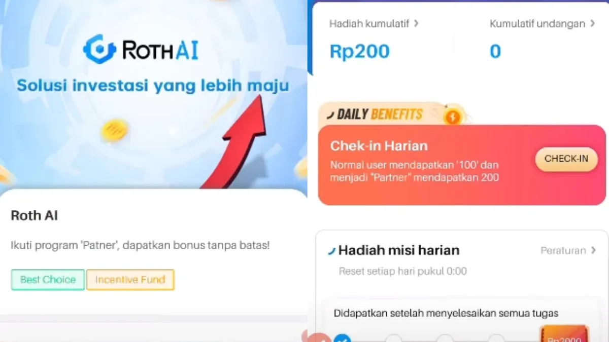 Waspadalah! Sebentar Lagi Aplikasi Roth Pro atau Roth Ai Akan Scam!