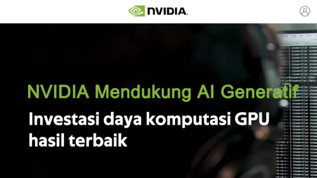 Aplikasi NVidia yang kini tengah viral