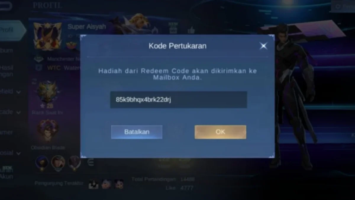 Dapatkan Skin Gratis dan Hadiah Spesial dengan Kode Redeem MLBB Hari ini