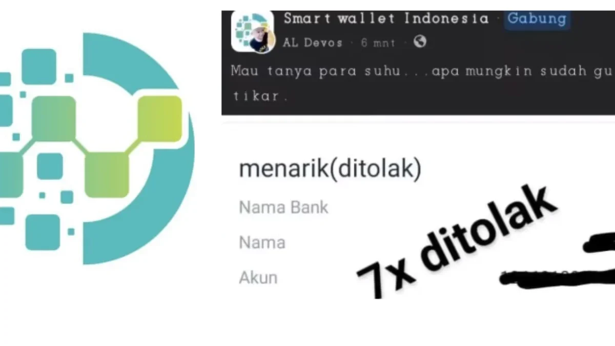 Seluruh Member Aplikasi Smart Wallet Kena Prank Investasi Bodong