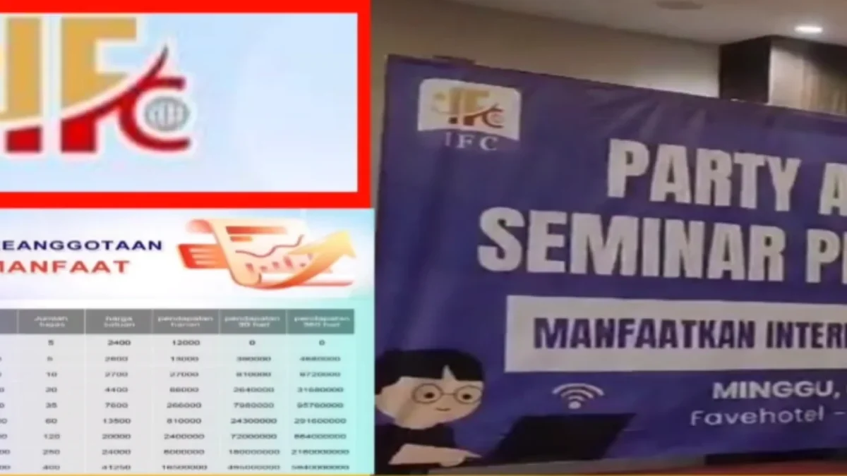 Seluruh Member Aplikasi IFC Kena Scam!!  Banyak Anggota Turun Level Tiba-Tiba, Ini Alasannya