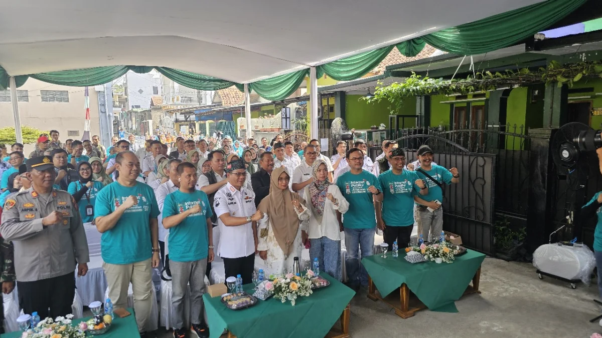 Peresmian internet publik “BEWARA DS” di wilayah Kabupaten Bandung/ Dok. PLN