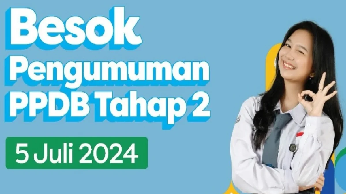 Pengumuman PPDB Jabar Tahap 2 Tahun 2024/ Instagram @disdikjabar