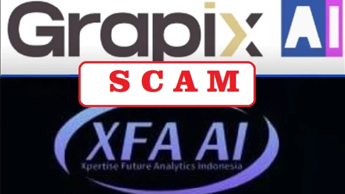 Aplikasi Grapix AI dan XFA AI yang diprediksi bakal SCAM