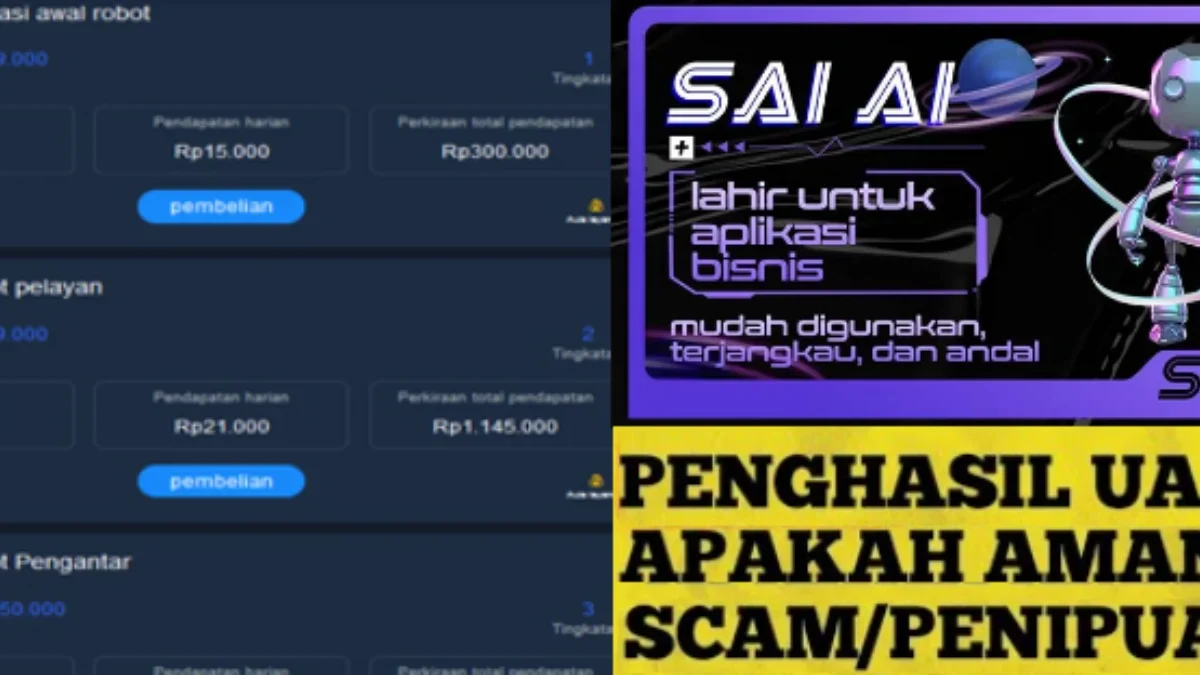 Fakta Sebenarnya Apakah Aplikasi SAI AI itu Penipuan? Cek Faktanya Di Sini