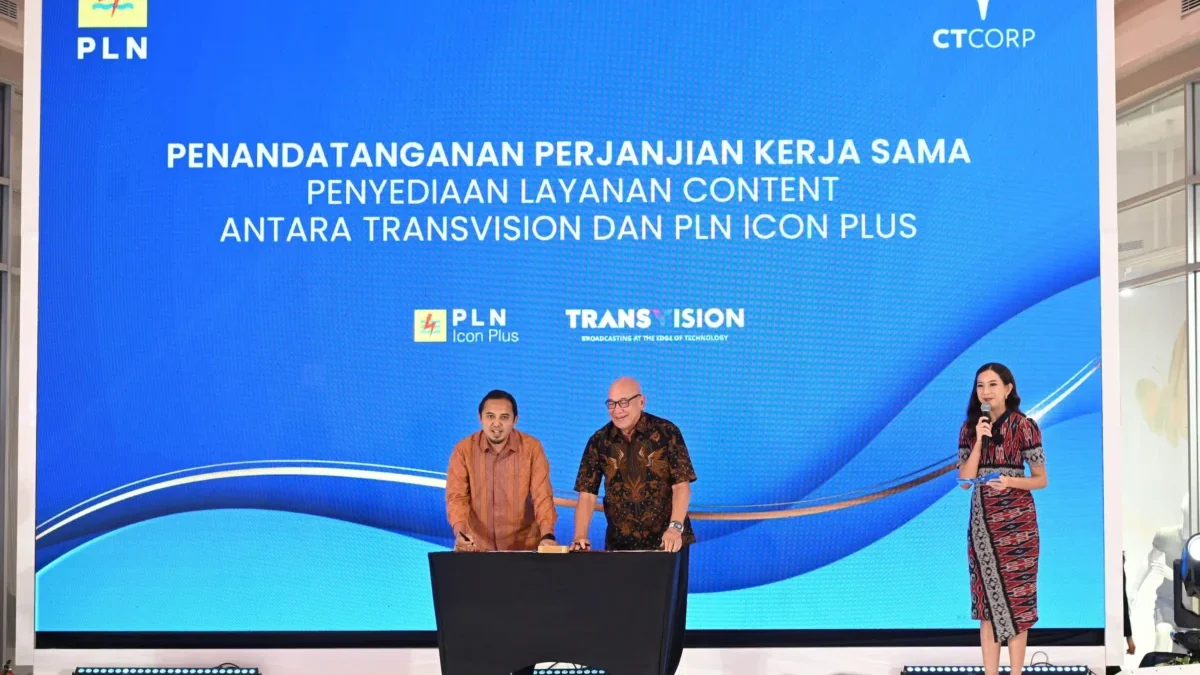 PLN Icon Plus dan Transvision Jalin Kerjasama untuk Masa Depan Hiburan Digital Indonesia