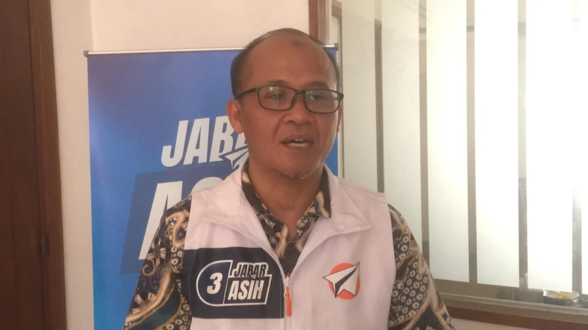 Sekretaris Pemenangan ASIH, Afianto usai menghadiri acara dialog bersama Forum Kerja Sama Pengurus Komunitas P