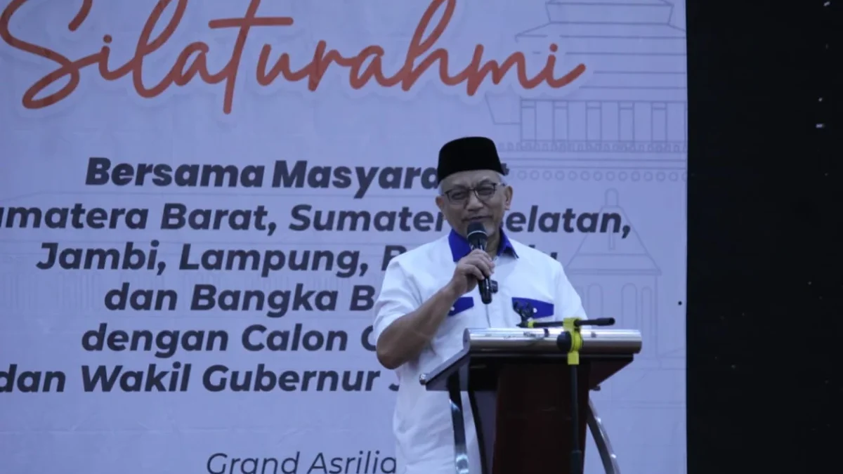 Pasangan Calon (Paslon) Ahmad Syaikhu - Ilham Habibie (ASIH)saat mendapat dukungan baru.