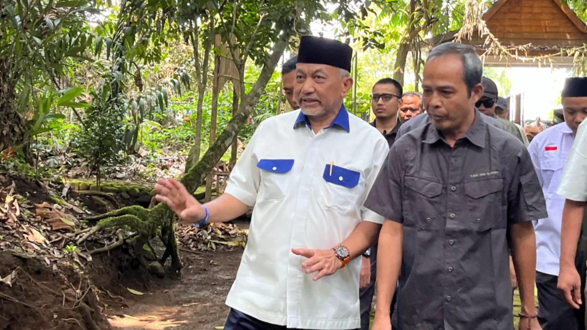 Kunjungi Situs Kerajaan Galuh Ciamis, Syaikhu Petik Hikmah soal Kelestarian Lingkungan