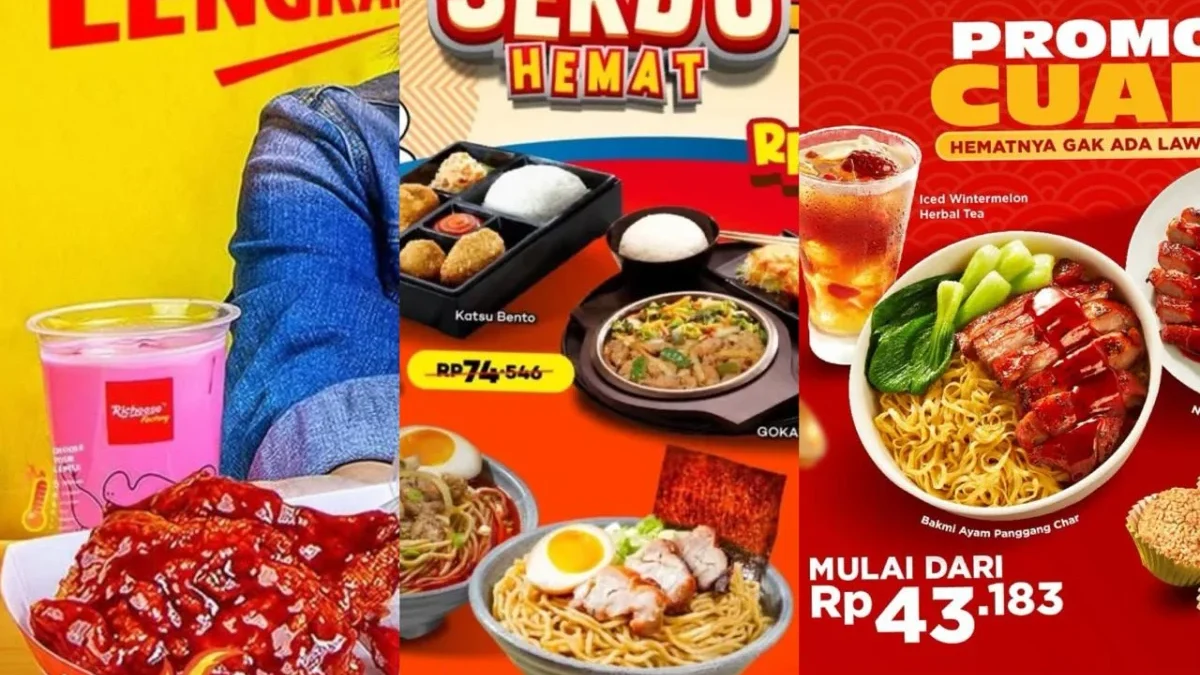 Promo Januari 2025 di GOKANA, Richeese & Bakmi GM, Klaim Sekarang