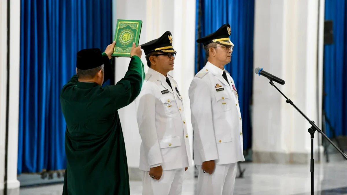 Pelantikan Pj Wali Kota Cimahi dan Pj Bupati Subang