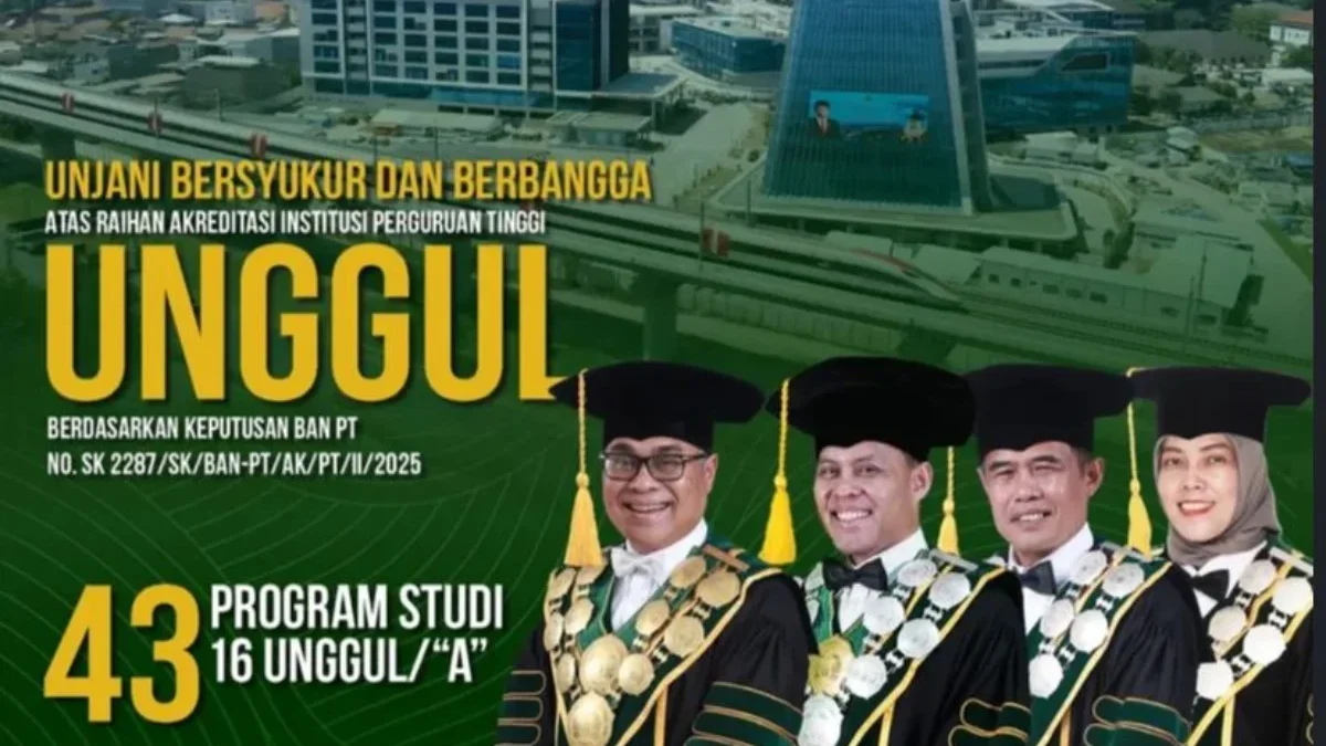 UNJANI Resmi Meraih Akreditasi Perguruan Tinggi UNGGUL dari BAN-PT