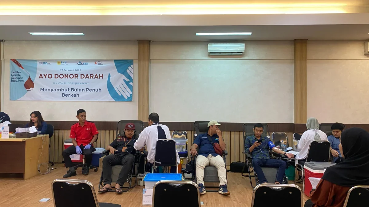 PLN Icon Plus SBU Regional Jawa Barat Gelar Aksi Donor Darah, Wujud Kepedulian Kemanusiaan