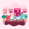 Ilustrasi berbuka puasa