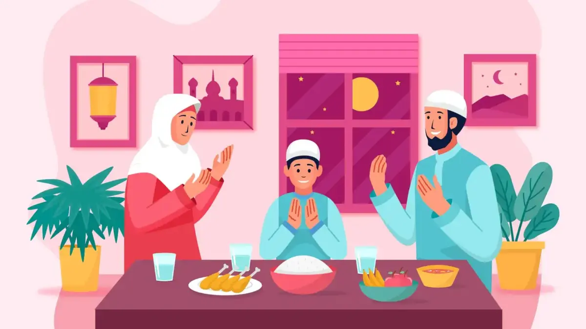 Ilustrasi berbuka puasa