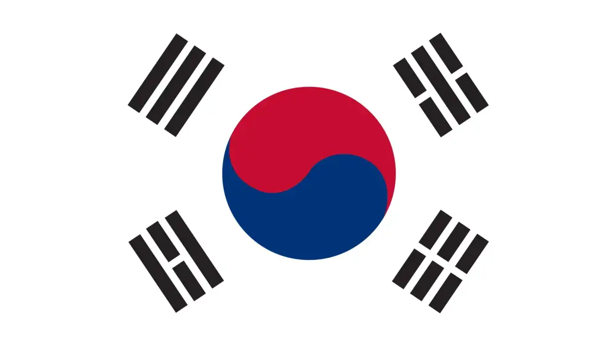 Bendera Korea Selatan