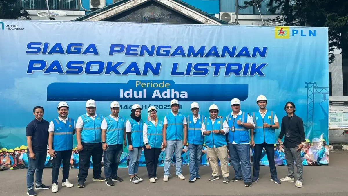 PLN Icon Plus SBU Regional Jawa Barat Terjunkan Tim Siaga Keandalan Jaringan pada Hari Raya Idul Adha.*