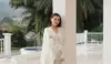 Pose Aaliyah Massaid saat belibur