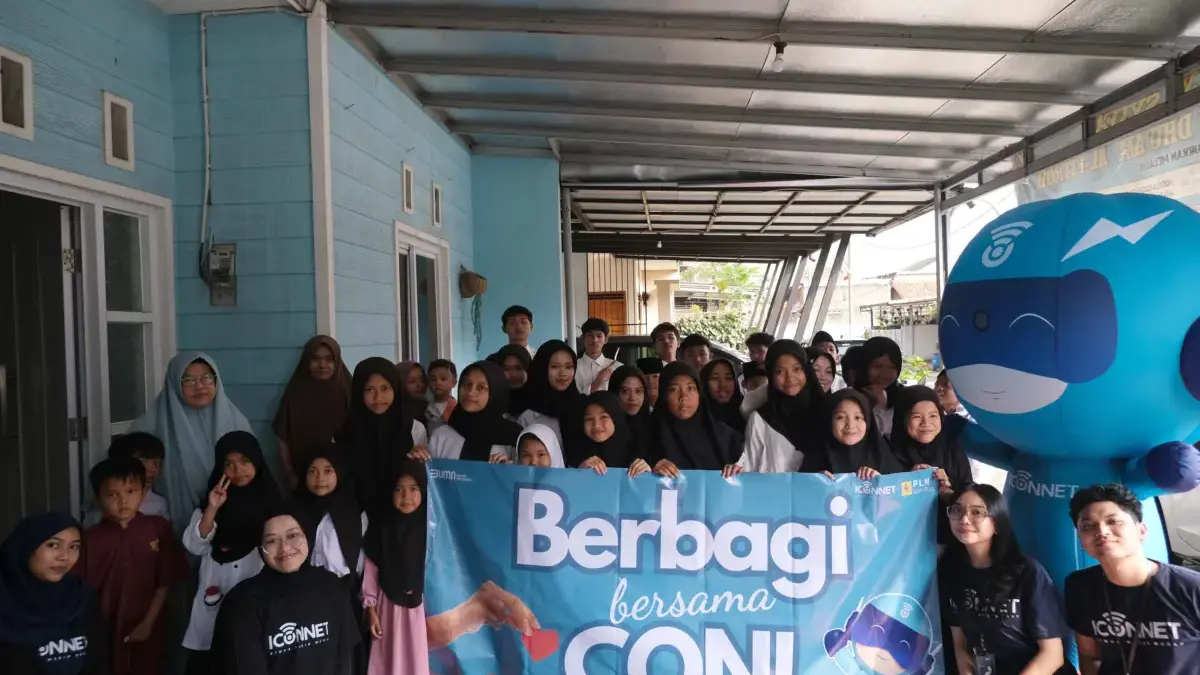 ICONNET Jawa Barat Gelar Aksi Sosial di Panti Asuhan Al-Fitroh Bandung
